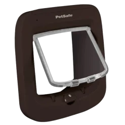 Chatière Petsafe 320, ouverture manuelle, brun
