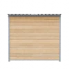 Chenil d'angle bois MKS - 2 m x 2 m - panneaux grillage