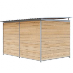 Chenil Eleveur Pro en Bois 3 m x 2 m - barreaux