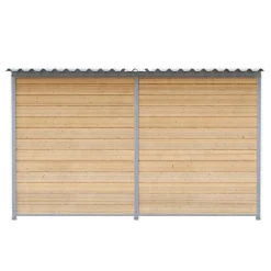 Chenil Eleveur Pro en Bois 3 m x 2 m - grillage