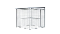 Chenil MKS - TOUT GRILLAGE - 2 x 2 m