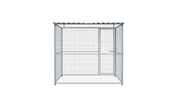 Chenil MKS - TOUT GRILLAGE - 2 x 2 m