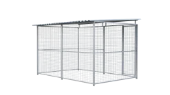 Chenil MKS - TOUT GRILLAGE - 3 x 2 m