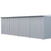 Chenil métal MKS - METALLO - 6 x 2 m avec séparation - facade barreaux 8 cm