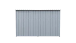 Chenil métal MKS - METALLO - 3 x 2 m - facade barreaux 8 cm