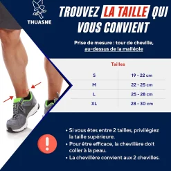 Chevillère strapping taille M