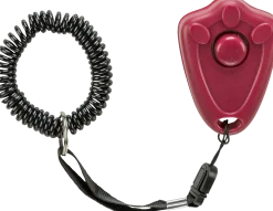 Clicker avec clip de fixation
