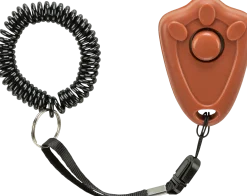 Clicker avec clip de fixation