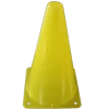Cône Jaune PVC 23 cm
