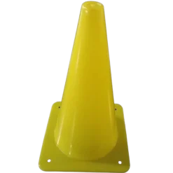 Cône Jaune PVC 30 cm