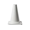 Cône plastique pour l'obéissance 20 cm - blanc