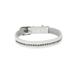 Collier Active Confort avec strass blanc XS