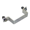 Collier alu rectangle + visserie