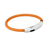 Collier anneau lumineux USB Flash, orange