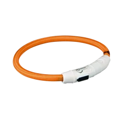 Collier anneau lumineux USB Flash, orange