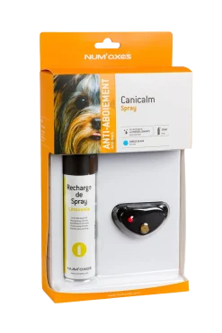 Collier anti-aboiement Canicalm Spray citronnelle (noir)