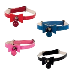 Collier chat Butterfly 30 cm x 10 mm - Rose