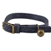 Collier chat élastique en Denim n°7