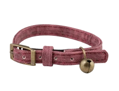 Collier chat élastique en Denim n°8