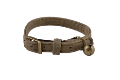Collier chat élastique en Denim n°9