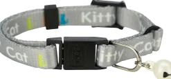 Collier chaton, bleu, kitty cat