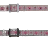 Collier chaton réfléchissant, gris