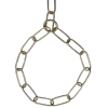Collier coulissant, laiton massif, 72 cm, qualité HS
