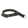 Collier cuir 2 anneaux, 60 cm