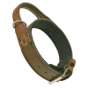 Collier cuir d'intervention marron avec poignée, 60 cm x 48 mm