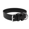 Collier cuir noir, 70 cm