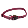 Collier Gomme 40/65 cm x 20 mm - fuschia