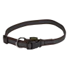 Collier Gomme 40/65 cm x 20 mm - marron