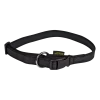 Collier Gomme 40/65 cm x 20 mm - noir