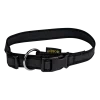 Collier Gomme 30/45 cm x 20 mm - Noir