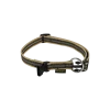 Collier Gomme 40/65 cm x 20 mm - Reflec beige