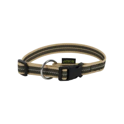 Collier Gomme 30/45 cm x 20 mm - Reflec beige