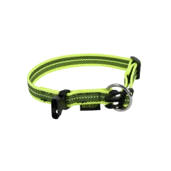 Collier Gomme 30/45 cm x 20 mm - Reflec jaune