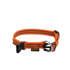 Collier Gomme 30/45 cm x 20 mm - Reflec orange