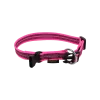 Collier Gomme 30/45 cm x 20 mm - Reflec rose