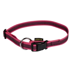 Collier Gomme 40/65 cm x 20 mm - Rose