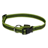 Collier Gomme 40/65 cm x 20 mm - vert