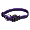 Collier Gomme 30/45 cm x 20 mm - violet