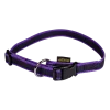 Collier Gomme 40/65 cm x 20 mm - violet