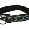 Collier MANMAT Padded - Blue & Black - M