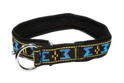 Collier MANMAT Padded - Blue & Black - M