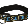 Collier MANMAT Padded - Blue & Black - XL