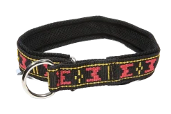 Collier MANMAT Padded - Red & Black - S