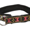 Collier MANMAT Padded - Red & Black - XL