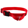 Collier nylon réglable avec poignée, boucle rapide, largeur 40 mm, rouge