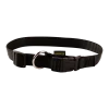 Collier nylon réglable, boucle rapide, largeur 20 mm, noir